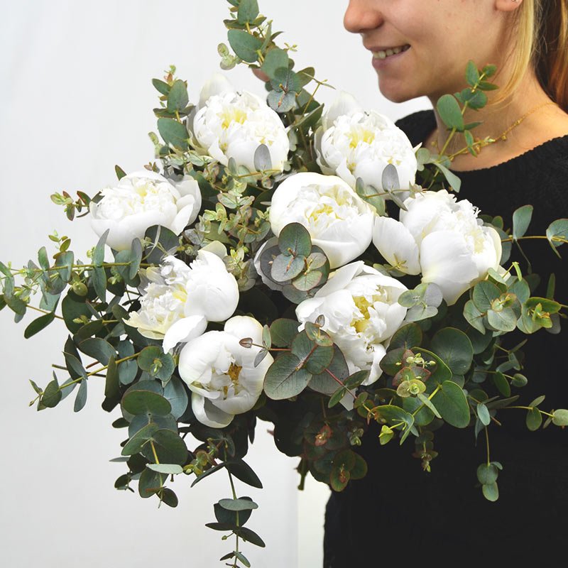 Ramo de peonías Blancas : , Naturkenva | Ramos de flores para regalar
