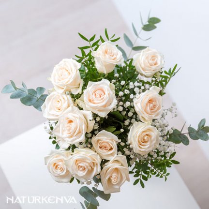 ramo de rosas blancas menorca_1