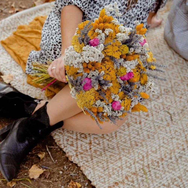 ramo de flores secas caelum