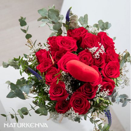 ramo de rosas belgrado (18 rosas)_1