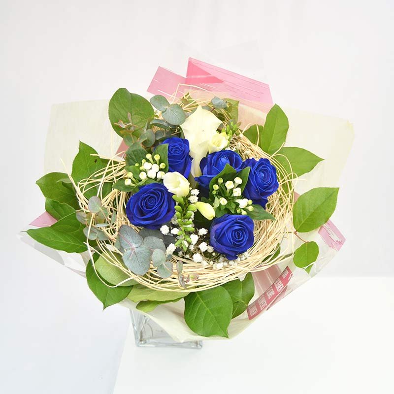 Ramo de rosas azules Mediterranean : , Naturkenva | Ramos de flores para  regalar