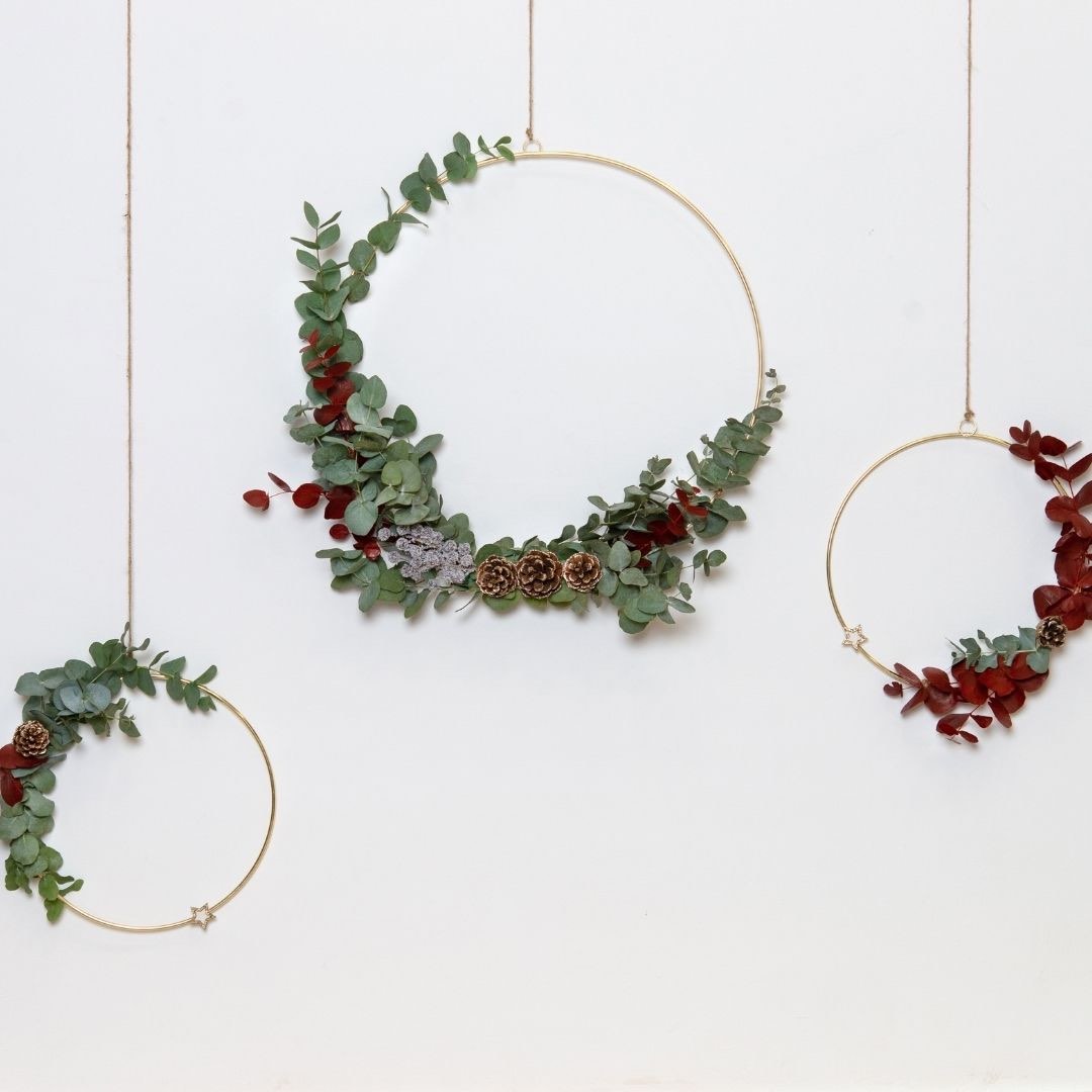 Cómo hacer una corona natural Navidad : , Naturkenva | Ramos de flores para