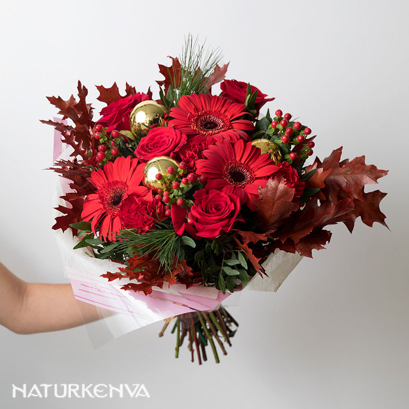 Decora tu casa con estos preciosos ramos de Navidad : , Naturkenva | Ramos  de flores para regalar
