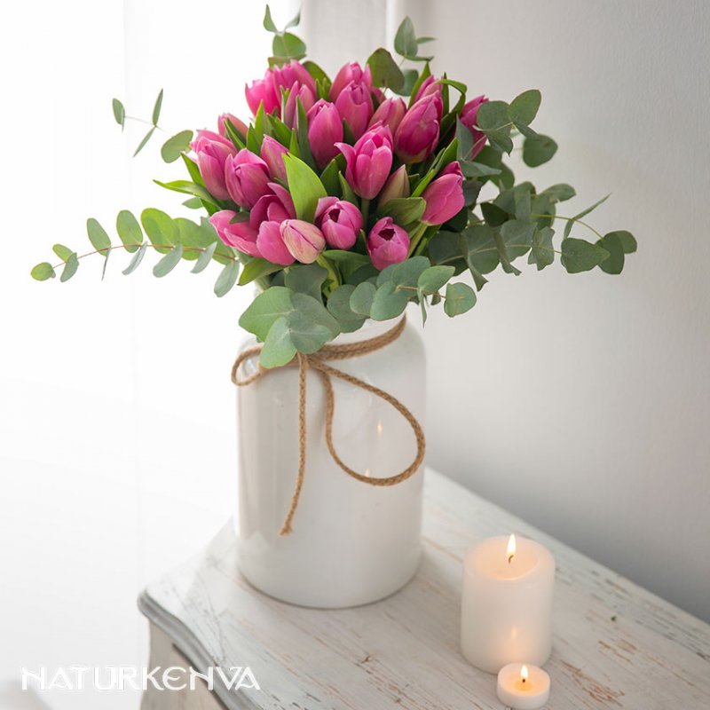 Razones por las que regalar un ramo de tulipanes en invierno : , Naturkenva  | Ramos de flores para regalar